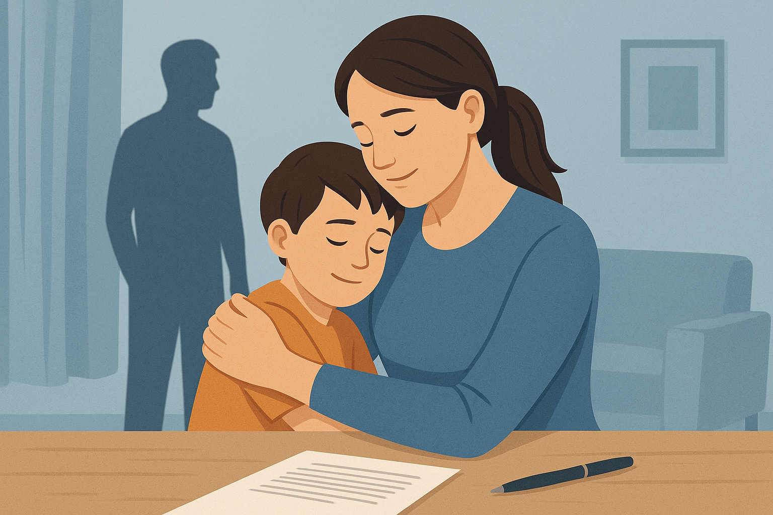 Você sabia? A guarda compartilhada é proibida em casos de violência doméstica! Entenda o que diz a Lei 14.713/2023